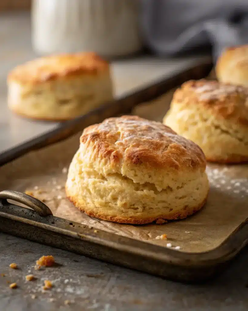 Easy 4-Ingredient Gluten Free Biscuits: A Simple, Delicious Recipe for Every Kitchen 6 Easy 4-Ingredient Gluten Free Biscuits on a tray