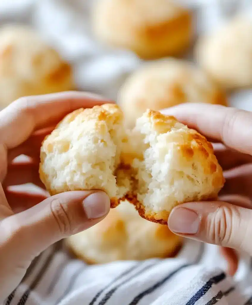 Easy 4-Ingredient Gluten Free Biscuits: A Simple, Delicious Recipe for Every Kitchen 9 Hands breaking apart a warm Easy 4-Ingredient Gluten Free Biscuit